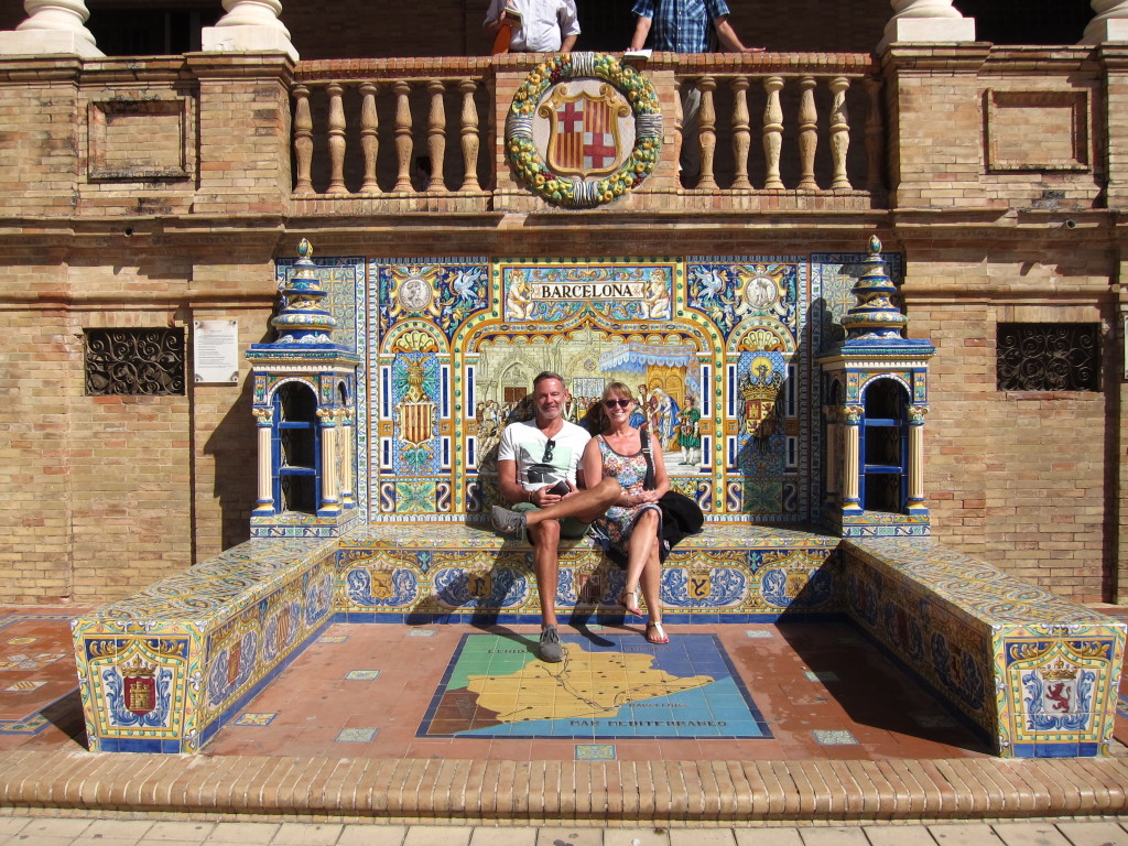 The Barcelona alcove at Plaza de Espana