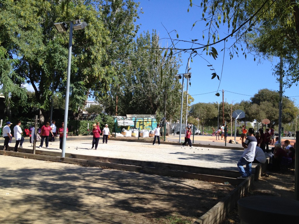 The women division of the bocce ball tournament